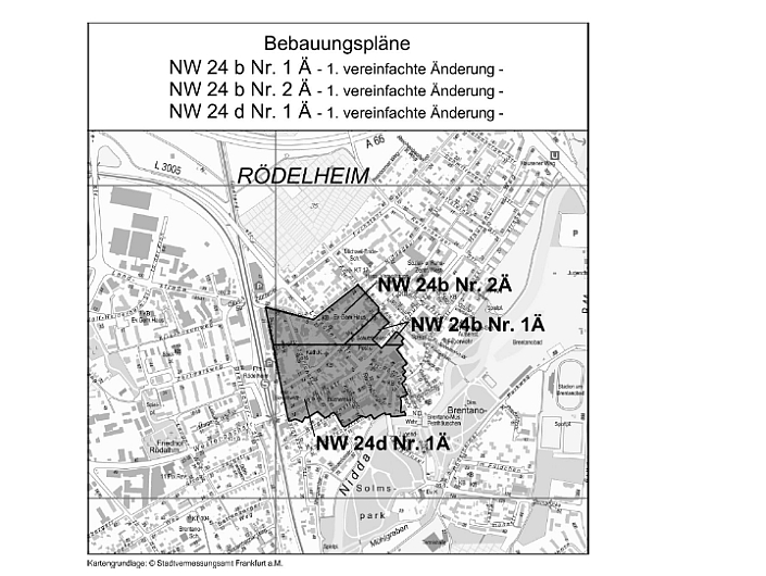 Bebauungsplan Rödelheim